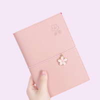 Cuaderno de tapa blanda de cuero PU Macaron con recambio reemplazable, 32K, el más vendido en Etsy, Instagram, TikTok y Facebook, diario/agenda.