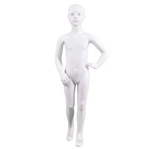 Giá rẻ Nhựa mannequin cho bán đầy đủ cơ thể con người hiển thị Con Ma Nơ Canh trẻ em quần áo trắng nhựa mô hình