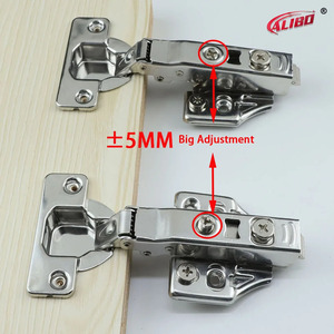 Charnière de placard dissimulée hydraulique à fermeture douce réglable en 3D pour cuisine, chambre, armoire, école - Product Image 5