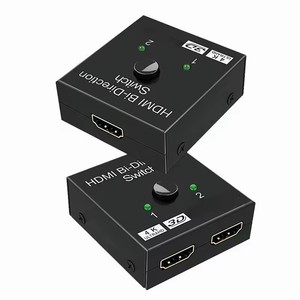 Divisor compatible con HDMI, interruptor 4K KVM bidireccional 1x2/2x1, interruptor compatible con HDMI 2 en 1, adaptador de interruptor para PS4/3 TV Box - Product Image 2