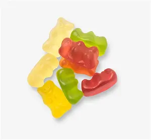OEM verbesserte Verdauungsgesundheit leckere fruchtig geprägte prebiotische Gelatine Gummibärchen Großhandel gelee-Süßigkeiten