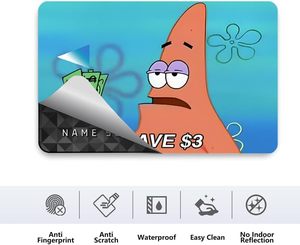 ملصق حماية كامل للبطاقات الائتمانية والخصم من FHT، ملصق لطيف قابل للإزالة للبطاقات المصرفية، واقيات مخصصة موديل 2025052302 - Product Image 5