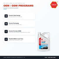 JORUN LEC II Liquide de Refroidissement Biologique Antigel -35°C Bidon 4L pour Système de Refroidissement de Radiateur de Voiture et Camion Commande en Gros