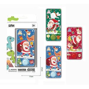 Jeu éducatif de Noël STEM 24 pièces, jeu d'eau classique portable, jeu de lancer d'anneaux transparents pour enfants - Product Image 2