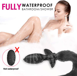 Simulation Fuchs Schwanz Drahtlose Fernbedienung <span class=keywords><strong>Anal</strong></span> <span class=keywords><strong>Plug</strong></span> Vibrator Silikon Spaß Elektrischer <span class=keywords><strong>Anal</strong></span> <span class=keywords><strong>Plug</strong></span> Geeignet für Frauen - Product Image 2