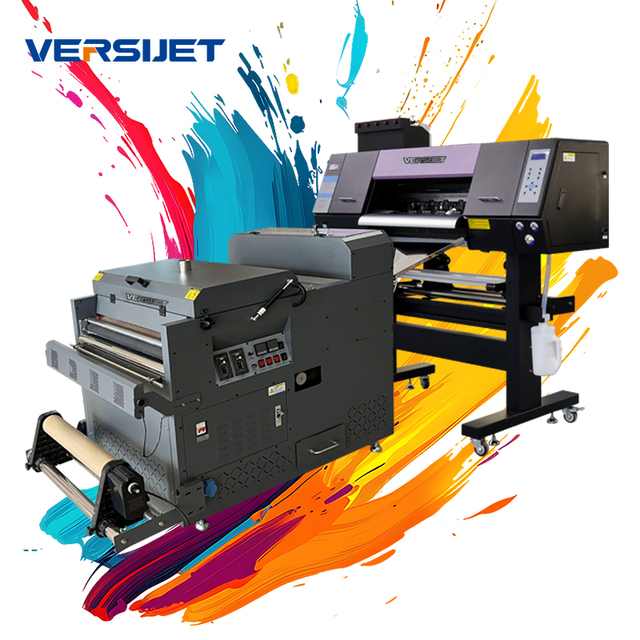 Versijet Dtf Printer  I3200  60cm Dual Head Powder Shaker Impression Dtf A1 Transfers for Tshirt Printing Machine