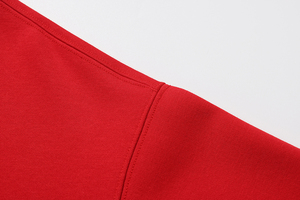 Jersey transpirable de mezcla de algodón básico unisex, Sudadera estampada con cuello redondo y hombros caídos, manga larga, Otoño/Invierno, Primavera - Product Image 4