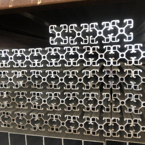 Personalizzazione industriale profili in alluminio anodizzato estrusioni 6061 <span class=keywords><strong>6063</strong></span> lega di lavorazione di Super qualità - Product Image 3