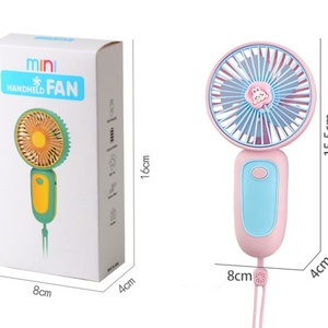 Creative Ultra-Quiet Convenient High Quality for Students Office Workers Cute Small Cooling <b>Mini</b> Wind Power Portable Fan - Product Image 6