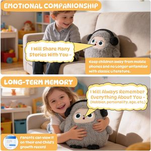 ตุ๊กตา JOPARK ODM Cute Ledodo AI Blind Box น่ารัก ตุ๊กตาใหม่พร้อมบทสนทนา AI ของเล่นตุ๊กตาสัตว์ AI สำหรับเด็ก ของขวัญพร้อมแอป - Product Image 6