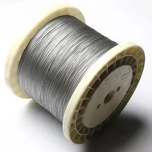 High Quality Ss 201 310S 316L 317L 304 321 stainless steel 5mm wire rope