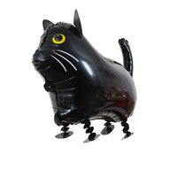 Ballons gonflables en aluminium pour animaux de compagnie, personnalisables, réglables, en forme de cochon, chien, chat, pour fête d'anniversaire - Vente chaude