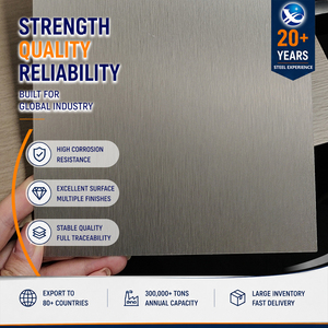 Competitive Price Direct Supply Deep Drawing 301 Anti Fingerprint 3.0mm 1000mm CNC Cutting Stainless Steel Sheet - Product Image 1