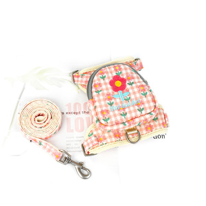 Mochila al aire libre Arnés Correa para perros pequeños Chaleco Estilo Collar para perros Correa para gatos Prueba de escape - Product Image 3