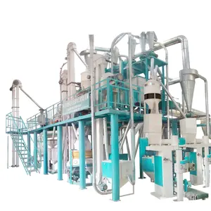 Industrial Corn Mill Machine 30 Tons Industrial Maize Corn Plant Meize Flour Grits Milling Mill Machine Price Maize Flour Milling Machine