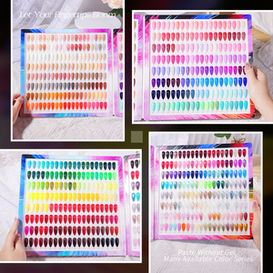 RS Nailpolish Color Display produttore <span class=keywords><strong>di</strong></span> Gel UV nuovo libro <span class=keywords><strong>di</strong></span> colori per smalto Gel a tre fasi 640 - Product Image 4
