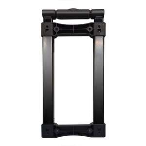 Poignée de chariot à bagages robuste et résistante avec barre de liaison et design encastré - Matériel professionnel pour valises de transport en métal - Product Image 2