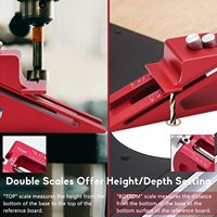 Soporte Mejorado para Fresado de Ranuras en Routers | Herramientas de Carpintería para Router | Plantilla para Herrajes de Gabinetes | Plantilla Universal para Cortar Círculos con Router