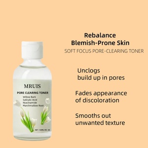 Tonique à l'écorce de saule naturelle et à l'acide salicylique avec de la niacinamide <span class=keywords><strong>pour</strong></span> les peaux sujettes à l'acné |   Nourrir en profondeur et éclaircir |   Formule douce - Product Image 5