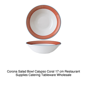 Calypso Coral Salad Bowl 17 cm Corona - Product Image 2