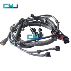 ชุดสายไฟเครื่องยนต์ VH82121E0V80 (VH82121EOV80 82121E0V80 รุ่น P11C) อะไหล่รถขุด SK480 ยี่ห้อ CYJ รับประกัน 6 เดือน - Product Image 1