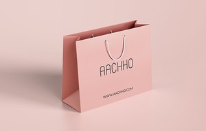 Sacs de shopping de luxe en gros, sacs en papier personnalisés de luxe avec impression de logo, sacs cadeaux en carton pour bijoux avec poignées - Product Image 4