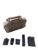 Tas Taktis Nylon 6 1000D yang Tahan Lama, Tas Senjata Taktis, Kantong Holster Tersembunyi, Tempat Mag, Kapasitas 21L, Penutup Ritsleting dan Hasp