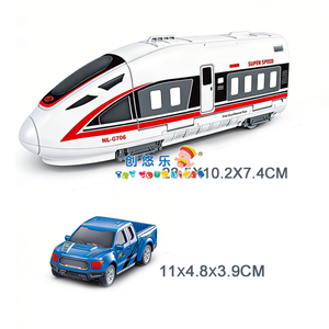 Ensemble de piste de catapulte EPT Train - Jouet à double mode de propulsion par friction, piste pliable avec lanceur de voitures, jouet éducatif pour véhicules - Product Image 5