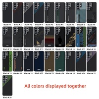 Étui de protection magnétique de luxe en fibre de carbone pour Samsung Galaxy S26 S25 S24 Ultra / FE + Edge avec recharge sans fil