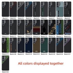 Étui de protection magnétique de luxe en fibre de carbone pour Samsung Galaxy S26 S25 S24 Ultra / FE + Edge avec recharge sans fil - Product Image 2