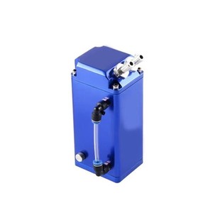 Depósito de Aceite Universal de Aluminio para Coche D1, Filtro de Gases de Escape, Azul, 2L - Product Image 1