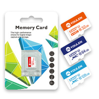 Carte SD Mini pour Console de Jeu 8 Go 16 Go 32 Go 64 Go 128 Go 256 Go Haute Vitesse en Plastique pour Nintendo Switch PS4