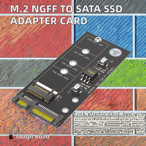 <span class=keywords><strong>M</strong></span>.<span class=keywords><strong>2</strong></span> Ngff Naar Voor Sata Adapter Kaart Met B & <span class=keywords><strong>M</strong></span> Sleutel Ngff M2 Tot <span class=keywords><strong>2</strong></span>.5 Inch Voor Sata Iii Converter Voor Ssd Voorraad Beschikbaar-Niet Voor <span class=keywords><strong>M</strong></span>.<span class=keywords><strong>2</strong></span> - Product Image 3