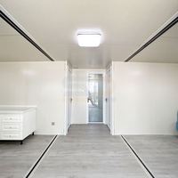 Maison conteneur modulaire préfabriquée en structure acier portable