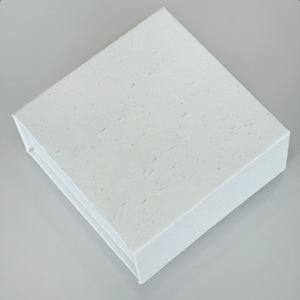 Ins style light beige square flip-top magnetic closure storage display gift <b>box</b> for jewelry and accessories packaging <b>box</b> - Product Image 4