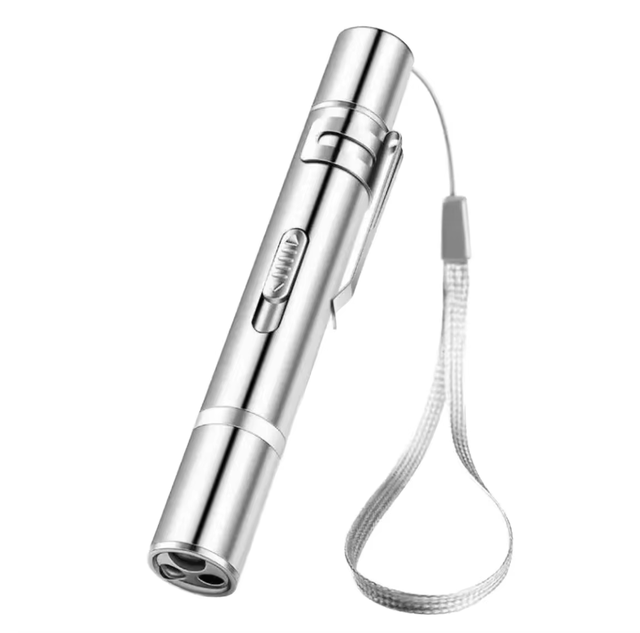 Rechargeable Classic Eco-Friendly Multi-Function Laser Pointer Cat Toy 5 Patterns USB Charging 3 Modes Training Chaser