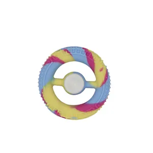 Groothandel Stress Sensorische Partij Knijpen Vinger Spining Speelgoed Zachte Grijper Krachttraining Ring Fidget Speelgoed