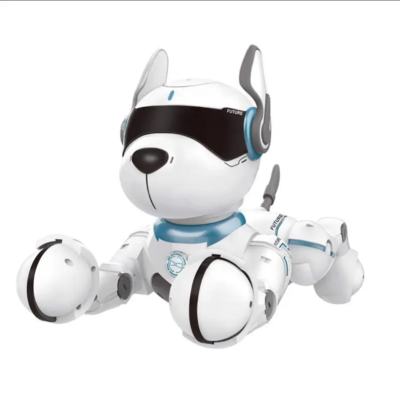 Lazada sıcak satış akıllı konuşan robot köpek elektronik pet interaktif RC köpek robot oyuncak çocuklar için doğum günü hediyesi