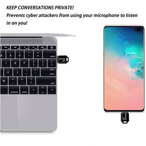 Bloqueador de Micrófono USB-C Elanby con Diseño Moldeado - Protege la Privacidad para Computadoras Portátiles y Teléfonos Inteligentes, Hecho en China - Product Image 4