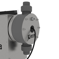 Bomba Dosificadora Digital de Acero Inoxidable de Alta Presión 120L/H, Ajuste Automático de Flujo, Motor BLDC, Bomba de Diafragma IP65