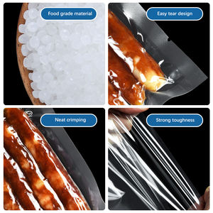 Comercial <b>Food</b> Grade Saver Roll <b>Bags</b> Vietnam Thin Pe Embossed PET+PE <b>Vacuum</b> <b>Sealer</b> for <b>Food</b> Packaging - Product Image 2