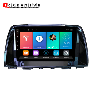 2DIN đài phát thanh xe Mazda 6 3 GL GJ 2012-2017 Gương liên kết Carplay Android Auto <span class=keywords><strong>GPS</strong></span> <span class=keywords><strong>navigation</strong></span> 4 gam wifi màn hình cảm ứng trên toàn thế giới bản đồ - Product Image 1