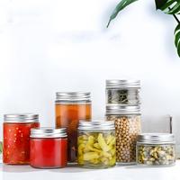 Botes de Vidrio Personalizables para Bebidas y Alimentos, Suministro Directo de Fábrica, Tapas Metálicas de Hojalata a Prueba de Fugas