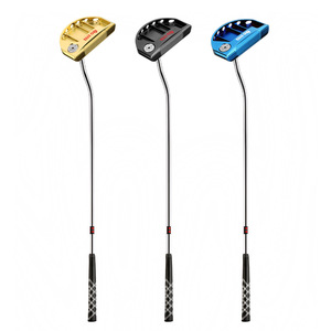 <span class=keywords><strong>Putter</strong></span> de <span class=keywords><strong>golf</strong></span> MO EYES de type semi-circulaire/plat TUG029 R Flex 863.65, manche en acier inoxydable, fer souple monobloc - Product Image 5