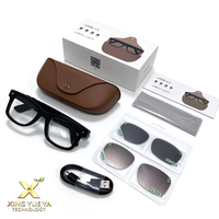 Lunettes Intelligentes AI AIMB-G9 avec Caméra 8MP, Enregistrement Vidéo HD 1080P Anti-Tremblement, Traduction en Temps Réel, WiFi, Type-C avec Étui de Charge