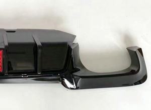 Facelift M parachoques trasero difusor M5 para <span class=keywords><strong>BMW</strong></span> serie 5 F10 2009-<span class=keywords><strong>2016</strong></span> G30 Kit de cuerpo de fibra de carbono con piloto LED-luz 4 de escape - Product Image 2