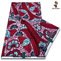 Nueva Tela Africana Grand Wax 100% Algodón, Tela Ankara Estampada