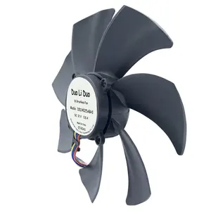 12 volt 24v fan 14025 6inch bracket fan Five blade flat foot support fan for New energy vehicle LDE headlights