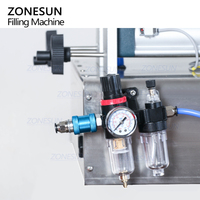 Machine de remplissage automatique horizontale à une seule buse ZONESUN ZS-DTGT1P pour lotion, sauce tomate, beurre de cacahuète, crème épaisse et pâte