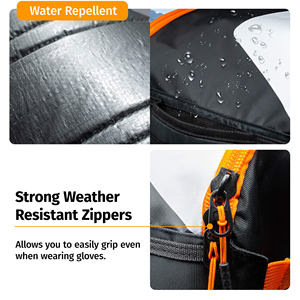 Snowboard & scarponi da sci borsa da viaggio per casco per viaggi aerei accessori ergonomici per attrezzi da sci (guanti occhiali da giacca) Carrier - Product Image 6